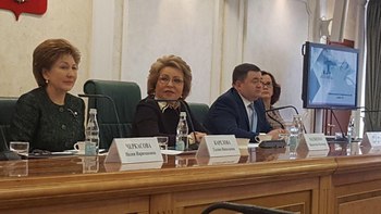 Генеральный директор АО "Портовый элеватор" приняла участие во встрече с Председателем Совета Федерации